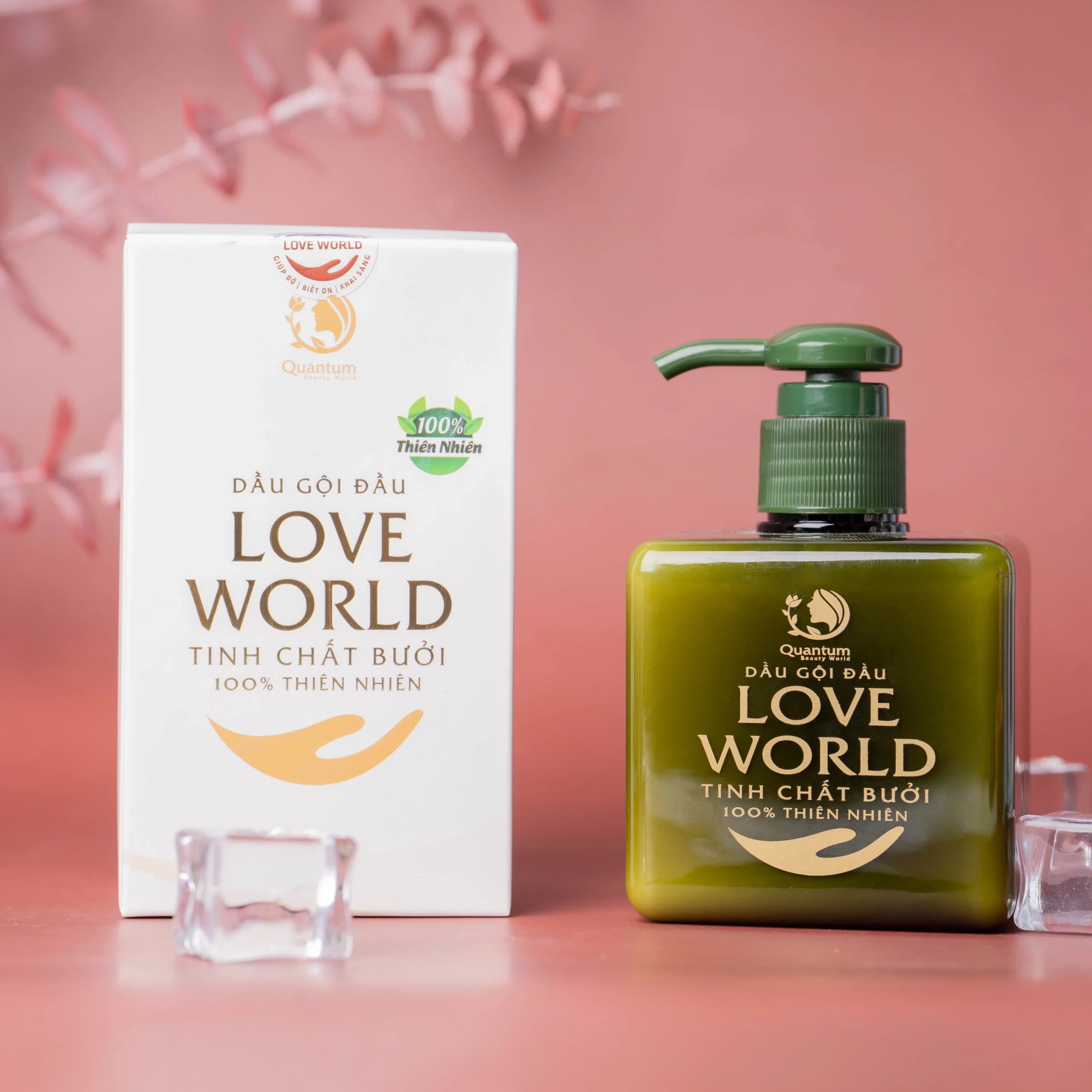 Dầu gội đầu Love World tinh chất bưởi - Ảnh 2